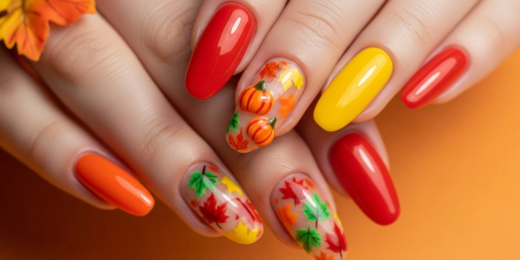 idee e tendenze colori unghie autunno