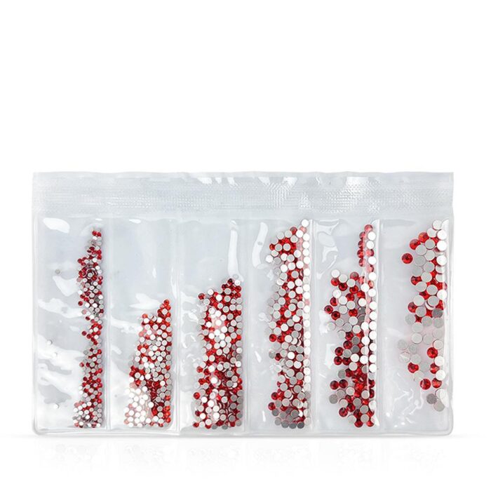 Cristalli Strass Rossi SS03-SS10 - TuttoperleUnghie - Immagine 2