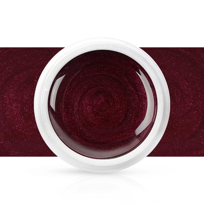 Gel Color Bordeaux Metallizzato 5g - TuttoperleUnghie - Immagine 2