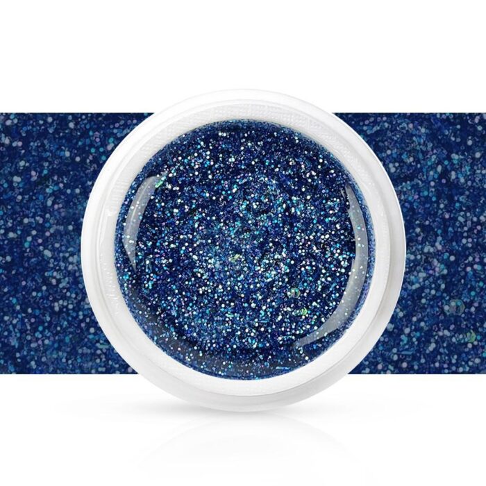 Gel Color Blu Sparkly 5g - TuttoperleUnghie - Immagine 2