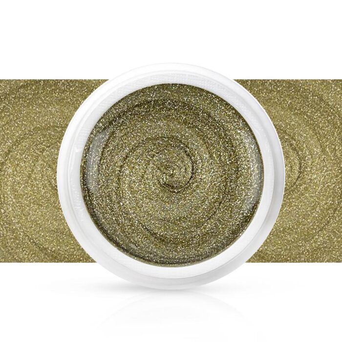 Gel Color Dorato Satinato 5g - TuttoperleUnghie - Immagine 2