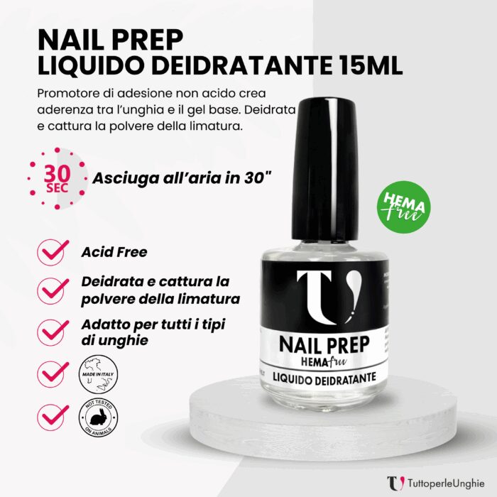 Nail Prep 15ml - TuttoperleUnghie - Immagine 2