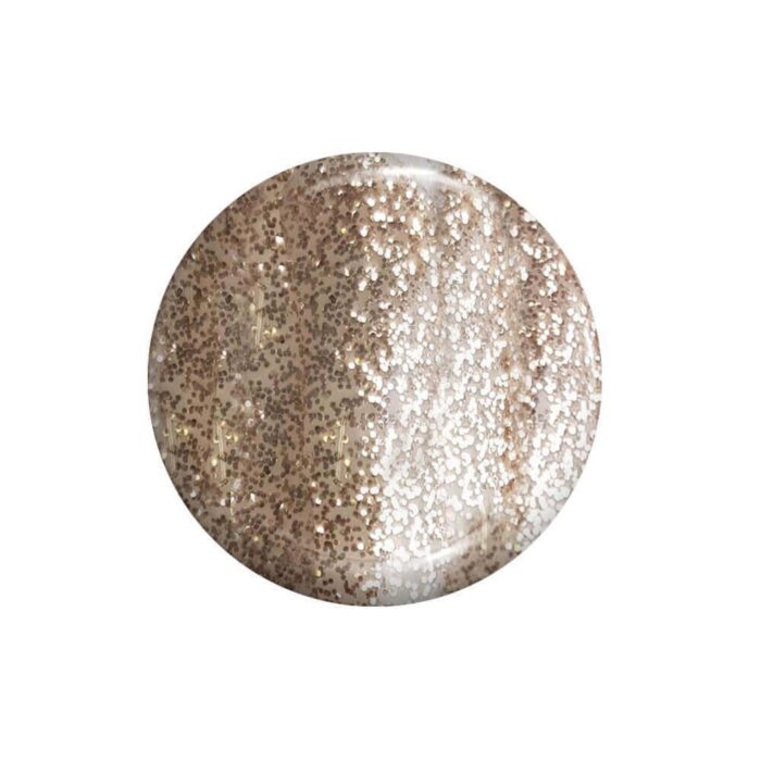 Smalto Semipermanente Glitter Oro Bronzo - TuttoperleUnghie - Immagine 2
