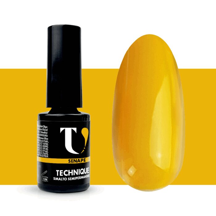 Smalto Semipermanente Senape 5ml - TuttoperleUnghie - Immagine 2