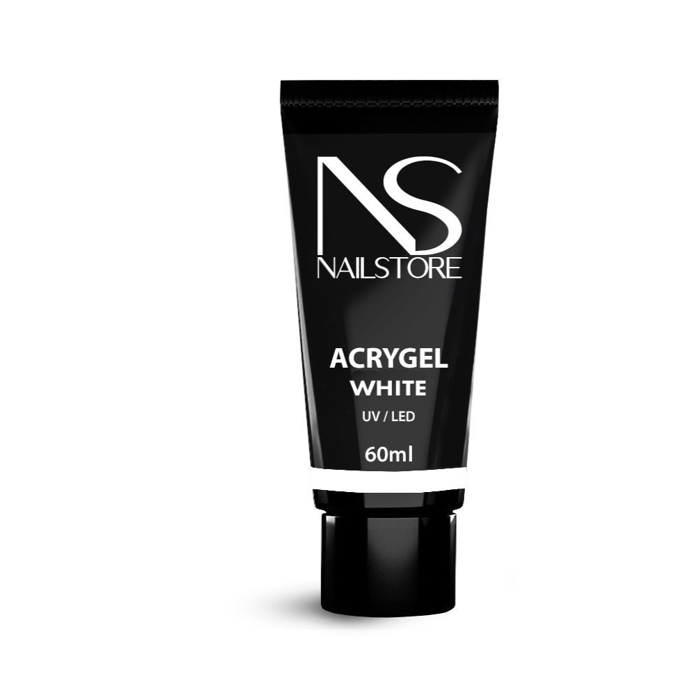 Acrigel in tubo White 60ml - NAILSTORE