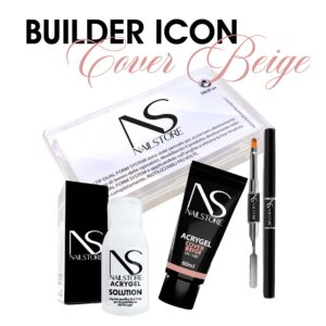 Kit Acrigel Builder Icon Cover Beige - NAILSTORE