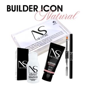 Kit Acrigel Builder Icon Natural - NAILSTORE