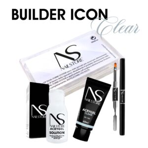 Kit Acrigel Builder Icon Clear - NAILSTORE