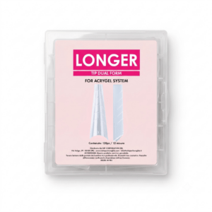 Tip Dual Form LONGER per Acrylgel e Gel